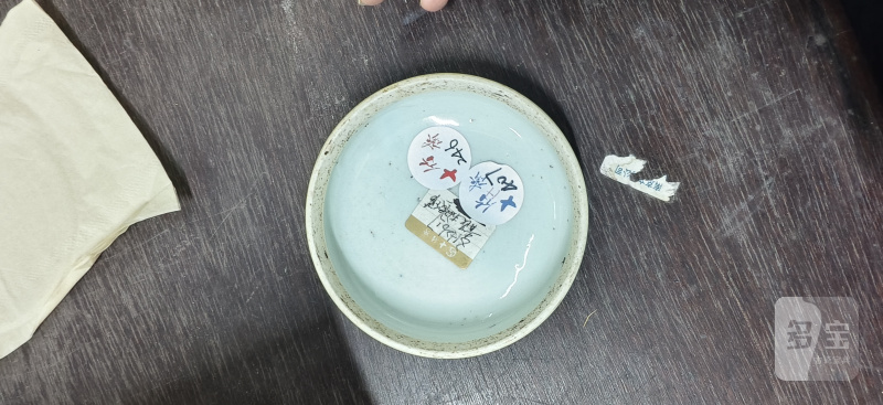 清 青花龙凤纹印盒 - 图4